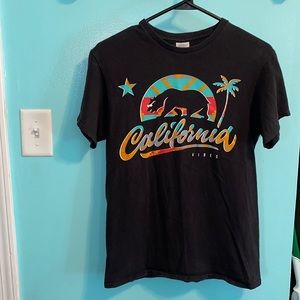 California Black T-Shirt
